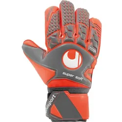 UHLSPORT Equipment - Torwarthandschuhe, Rot/Grau, 11