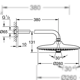 Grohe Euphoria 260 SmartControl 26459000