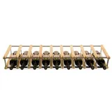 Proregal Weinregal Natur, Holz, Kiefer, Rechteckig, 92.5x12.5x24.5 cm, Wohnzimmer, Regale, Weinregale