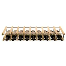 Proregal Weinregal Natur, Holz, Kiefer, Rechteckig, 92.5x12.5x24.5 cm, Wohnzimmer, Regale, Weinregale