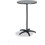 BEST Freizeitmöbel BEST Duo Stehtisch anthrazit 70,0 x 70,0 x 110,0 cm