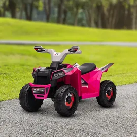 Homcom Kinder-Elektroquad 6V rosa (1-tlg)