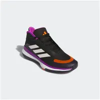 Adidas Unisex Bounce Legends Low Trainers Basketball-Schuhe, core Black/Purple Burst/Aurora Black, 45 1/3 EU