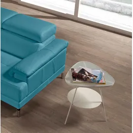 Egoitaliano "Soul, Design und Sitzkomfort auf hohem Niveau, tolle Details, L-Form", mit Recamiere, inkl. Kopfteilverstellung