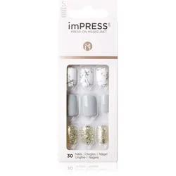 KISS imPRESS Short künstliche Fingernägel Knock Out 30 St.