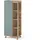 Vicco Midischrank Karen Sonoma/Blau 50 x 128 x 35 cm Blau/Grau