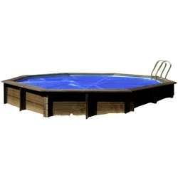 GRE Poolabdeckung »Isothermische Abdeckplanen für Holzpools«, B x L: 268 x 563 cm - blau