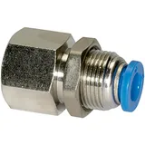 Riegler Ger. Schott-Steckverschraubung »Blaue Serie«, M20x1,0, Rc 3/8 i.