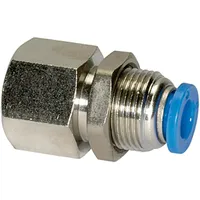 Riegler Ger. Schott-Steckverschraubung »Blaue Serie«, M20x1,0, Rc 3/8 i.