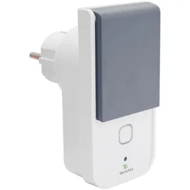 tecnoteq Smart-Home-Steckdose IP44 Weiß 2 St.