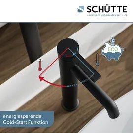 Schütte Los Angeles Einhandmischer Schwarz Matt