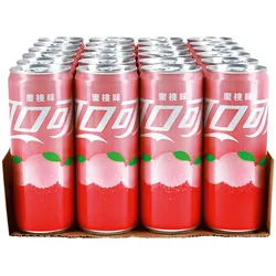 Coke Peach 0,33 Liter Dose, 24er Pack