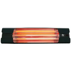 Vortice Infrarotstrahler Thermologika Design Anthrazit 1800 W Grau / Silber / Titan 1800 Watt