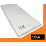Gelschaum Topper - RG 65 Kg/m3 - Matratzen Topper LUX 10 "Medipur EC®" - Höhe ca. 10 cm (Kern 8 cm) Größe: 200x200 cm