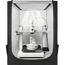 Vevor 3D-Druckergehäuse Druckerzelt (70x75x90 cm), staubdichte & wasserfeste Schutzhülle mit konstanter Temperatur & LED-Beleuchtung, kompatibel mit gängigen Modellen von Creality/ELEGOO/Anycubic