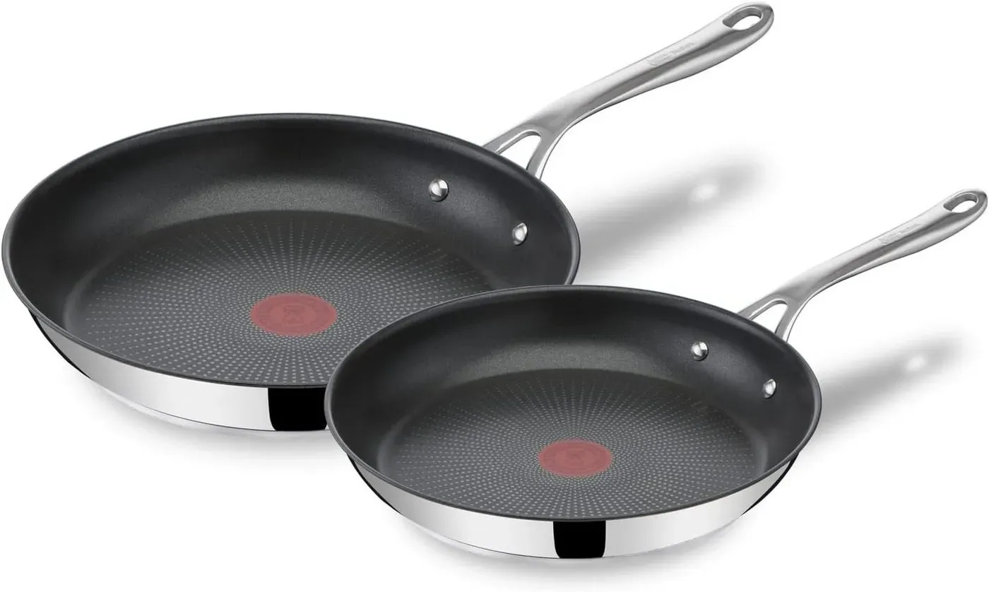 Tefal Pfannen-Set Jamie Oliver by Tefal Cook's Direct On Pfannen-Set 24/28 cm, (2-tlg)