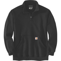 CARHARTT Quarter-Zip, Sweatshirt, schwarz, Größe L