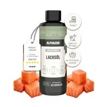 alphazoo Premium Lachsöl für Hunde 100 ml