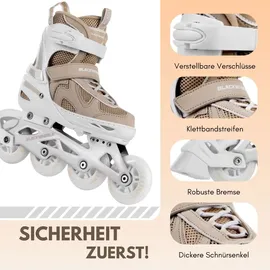 Blackwheels Flex Pro Beige/Weiß 34-37