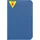 Clairefontaine 5x Age Bag, Notizbuch geheftet, 9x14 cm, 48 Blatt, 90g, Blau, 734164C