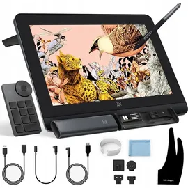 xppen Artist Pro 16 (2. Generation) + RC Grafiktablet - Schwarz/Grau
