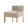Möbel Kraft Polsterstuhl beige