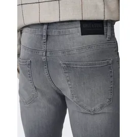 Only & Sons ONSLOOM Slim Fit Light Grey Denim 30/32