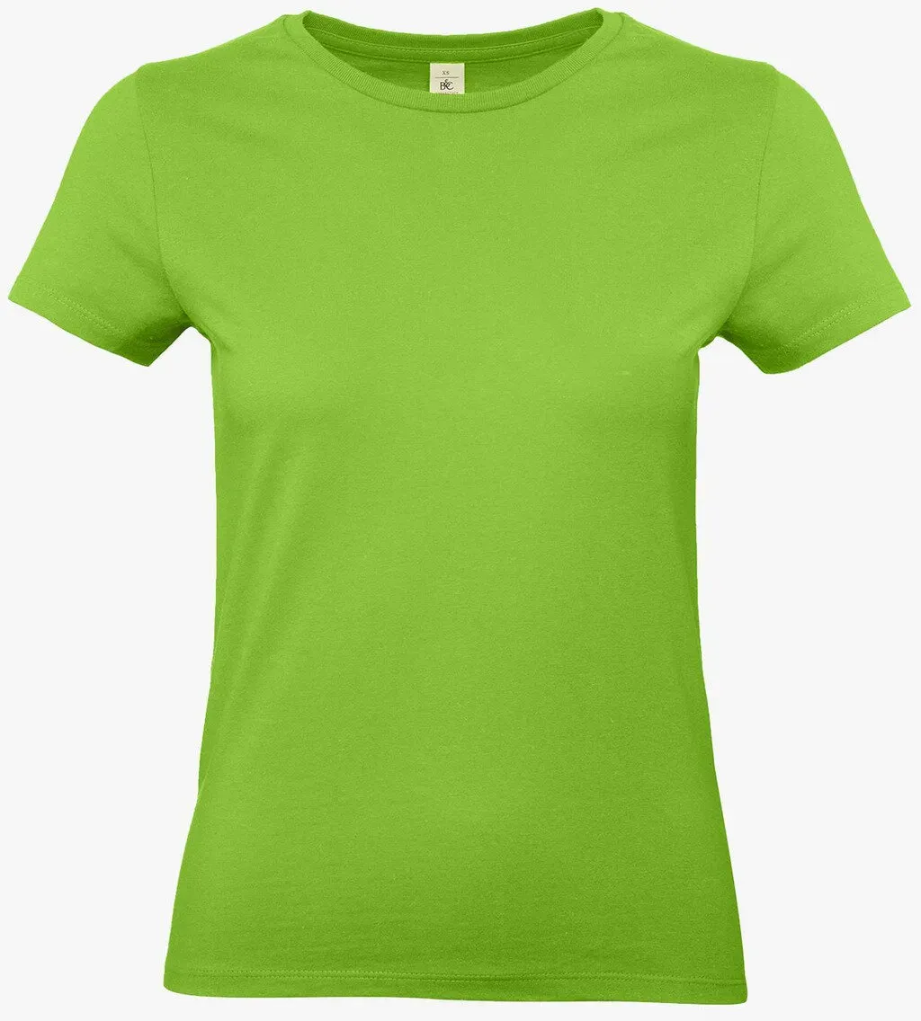 B&C - #E190 Damen T-Shirt - Orchid Green / M