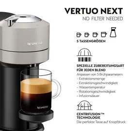 Krups Nespresso Vertuo Next XN 910B.20 light grey