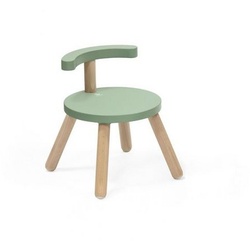 Stokke Kindersitzgruppe MuTableTM Stuhl V2, Kinderstuhl mit flexibler Sitzhöhe, Mit dem Stokke® MuTableTM Spieltisch kompatibel​ grün