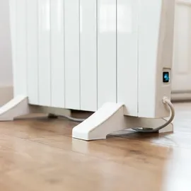 Cecotec Flachheizkörper mit Wi-Fi-Steuerung ReadyWarm 1800 Thermal Connected. 1200 W, 8 Rippen, LED-Bildschirm, Fernbedienung, programmierbarer Timer, Temperaturwahl, 15 m2 Abdeckung