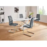 INOSIGN Essgruppe »Kaleo/Lola« (5-tlg)( grau