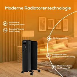 Tronitechnik Ölradiator TT-OR 207 1500 W Schwarz