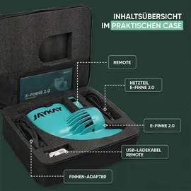 jaykay e-Finne 2.0 360 Watt grün