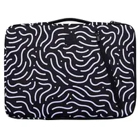Exacompta Laptophülle Moon Kunstfaser schwarz bis 40,6 cm (16