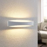ARCCHIO LED-Wandleuchte Jelle, 44 cm, weiß, Metall, up/down