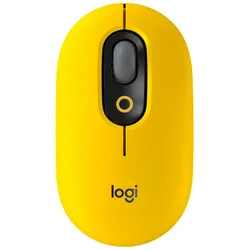 Pop 4000 DPI Büro Maus Optisch  (Gelb)