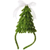 ZEPFJHE Tannenbaum-Haarreif, Weihnachtsfeier-Zubehör, saisonale Feiertagsrequisiten, Haarband, Familientreffen, Verkleidungszubehör, Festival, Haarschmuck