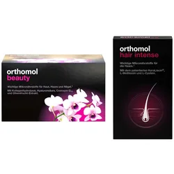 Orthomol Beauty (Nachfüllpackung) + Orthomol Hair Intense