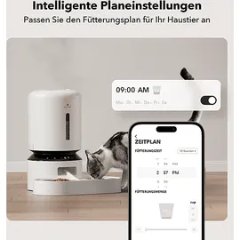 PETLIBRO GRANARY WIFI DUAL Essenschale Weiß Futterautomat