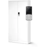 Jan Nowak C003 Aktenschrank 185 x 90 x 40 cm Weiß