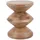 Leitmotiv Beistelltisch, Braun, Holz, Rund, 35x46x35 cm, CE, Wohnzimmer, Wohnzimmertische, Beistelltische