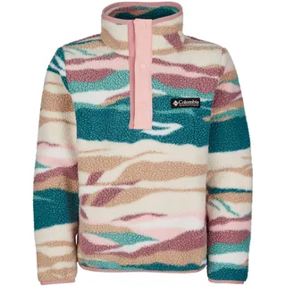 Columbia Helvetia II Printed Half Snap Fleece River Blue Rogue valley M