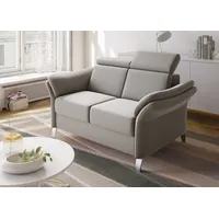 sit&more 2-Sitzer SIT & MORE "Vincenzo", grau (steelgrau), B:156cm H:84cm T:93cm, Sofas