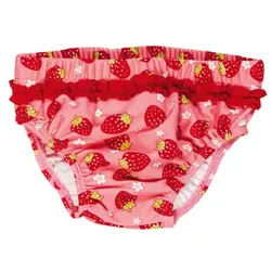 PLAYSHOES UV-Schutz Badewindel ERDBEERE rot, 62/68
