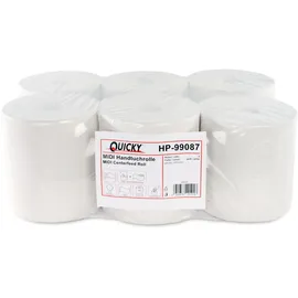 Quicky Handtuchrolle 1-lagig 6 St.