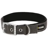 kerbl heimtier Kerbl Pet Miami Plus Nylonhalsband grau, 38-46cm/25mm