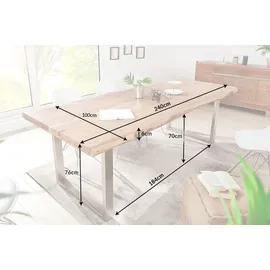 Riess-Ambiente Mammut Nature 240 x 6 cm braun