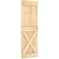 Tür Narvik Natur 70 X 210 Cm Massivkiefer Vidaxl