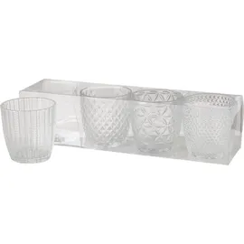 Boltze 1014419, 4 Stück(e), Glas, Transparent ø Transparent